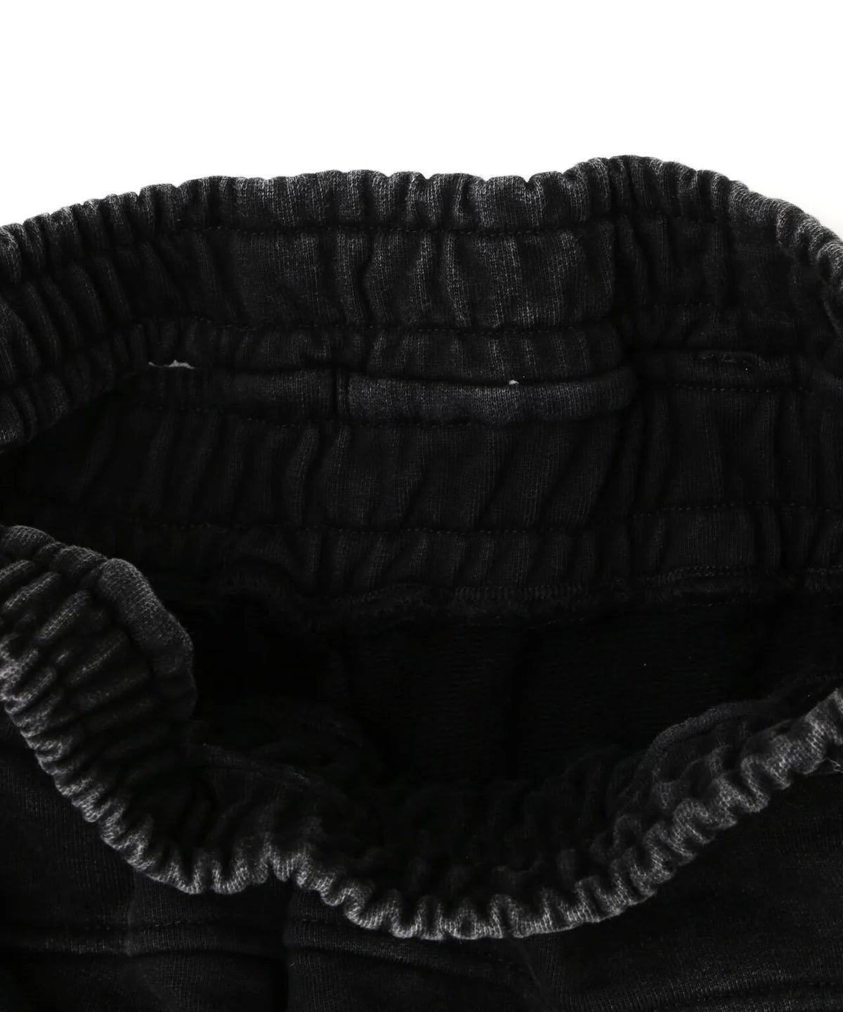 Eyelet Tuck Sweat Pants (black)