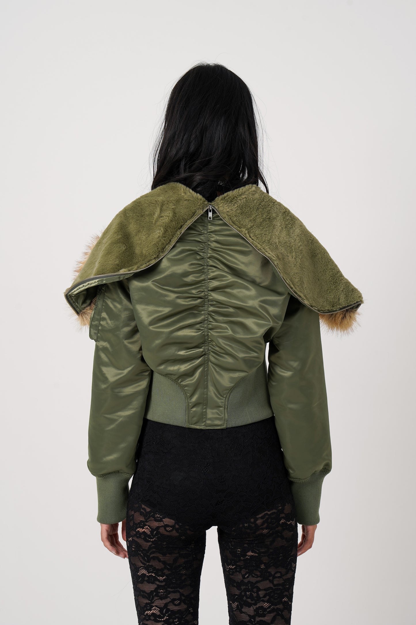 Design Rib N-2B Jacket (khaki)