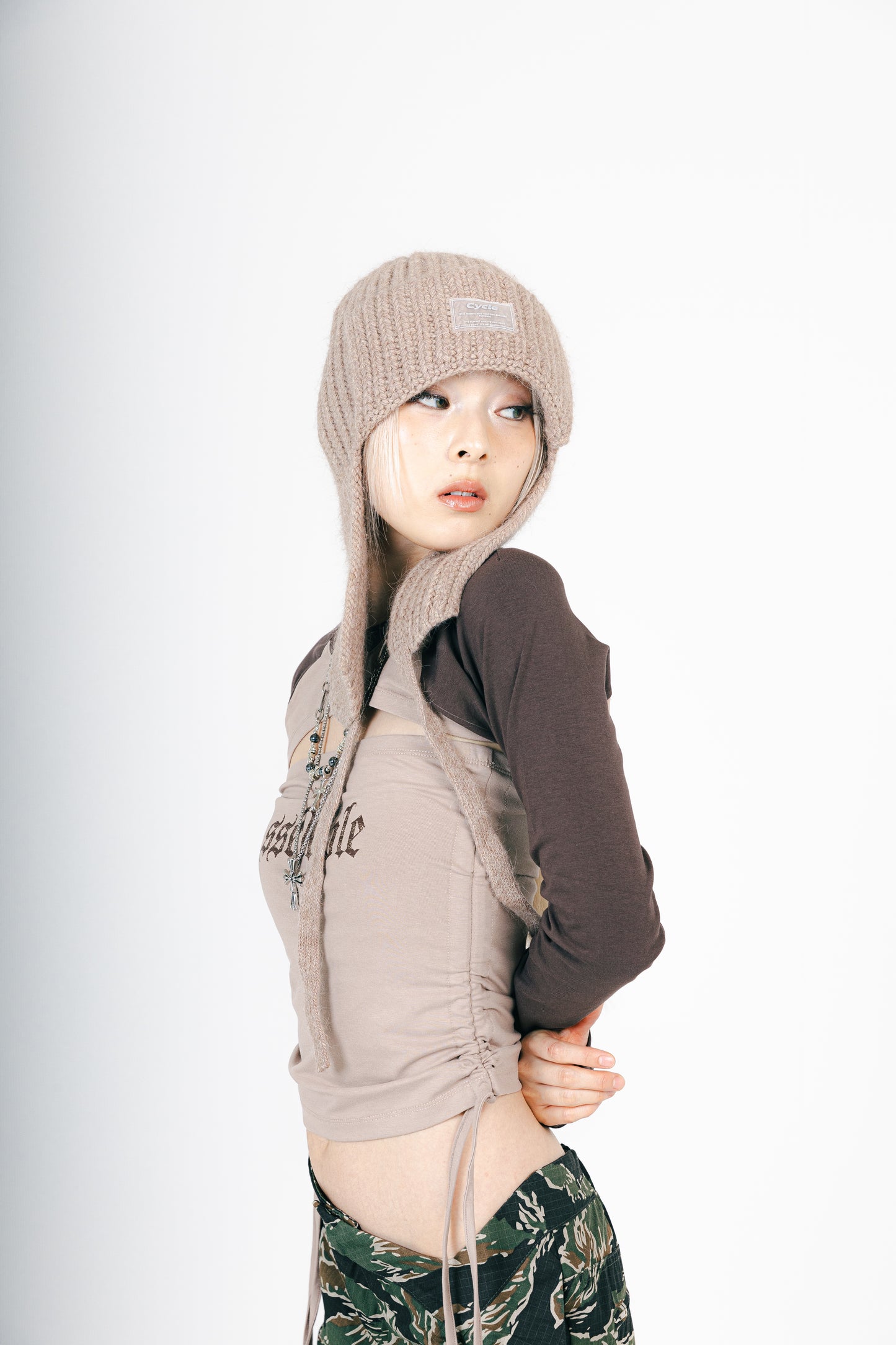 3WAY DESIGN TOPS (BROWN)