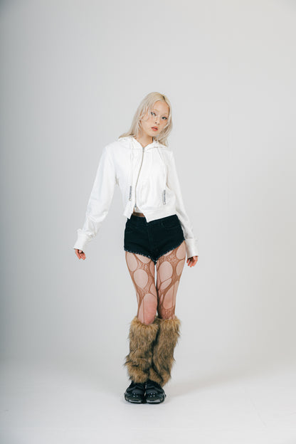 WAVE ZIP PARKA (WHITE)