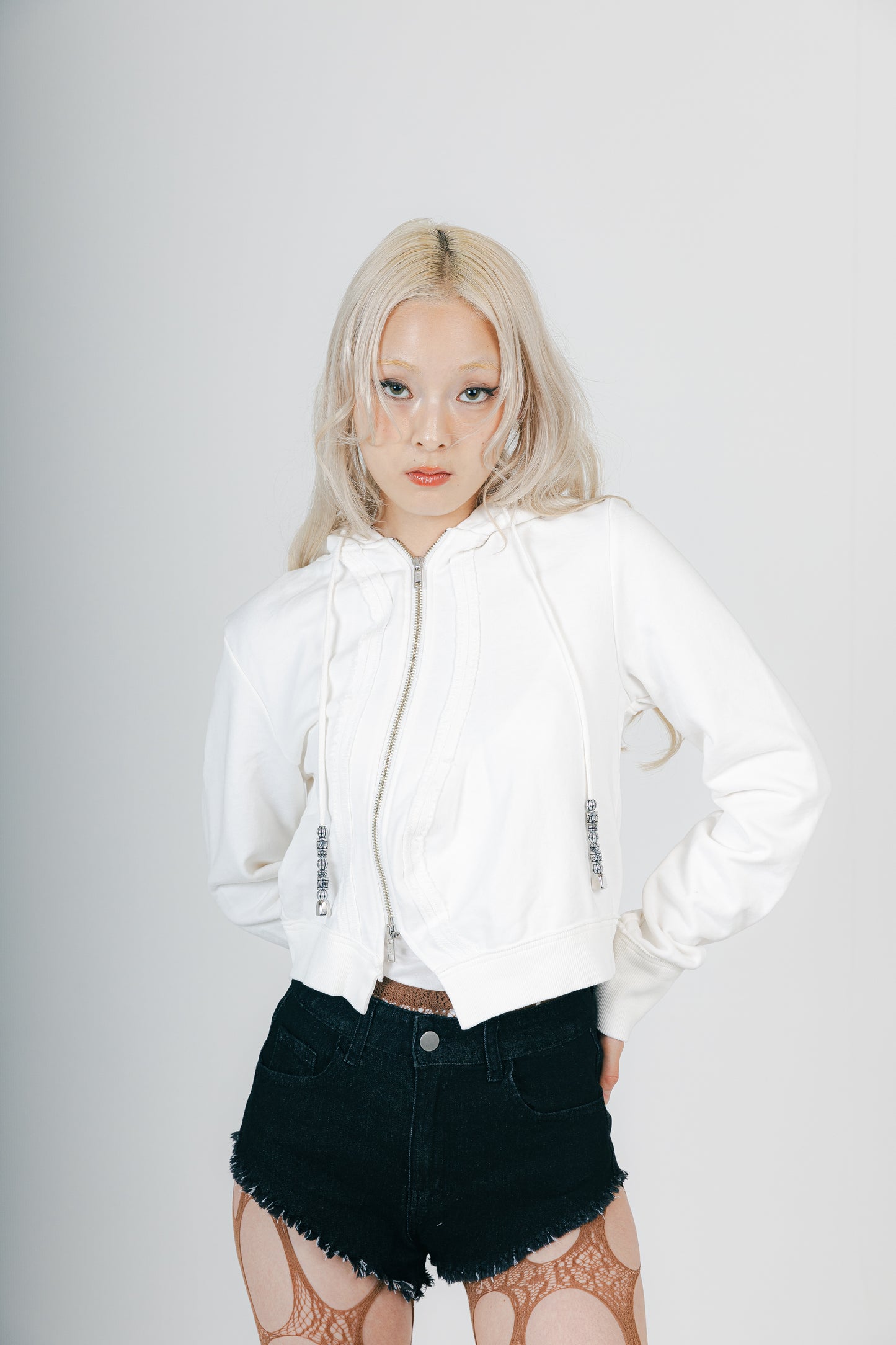 WAVE ZIP PARKA (WHITE)