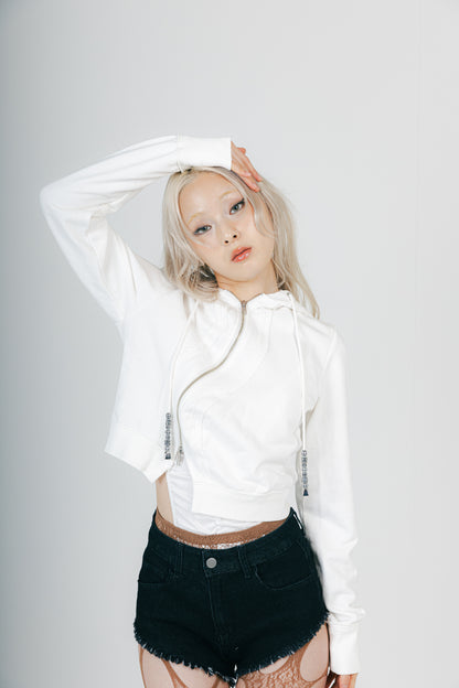 WAVE ZIP PARKA (WHITE)