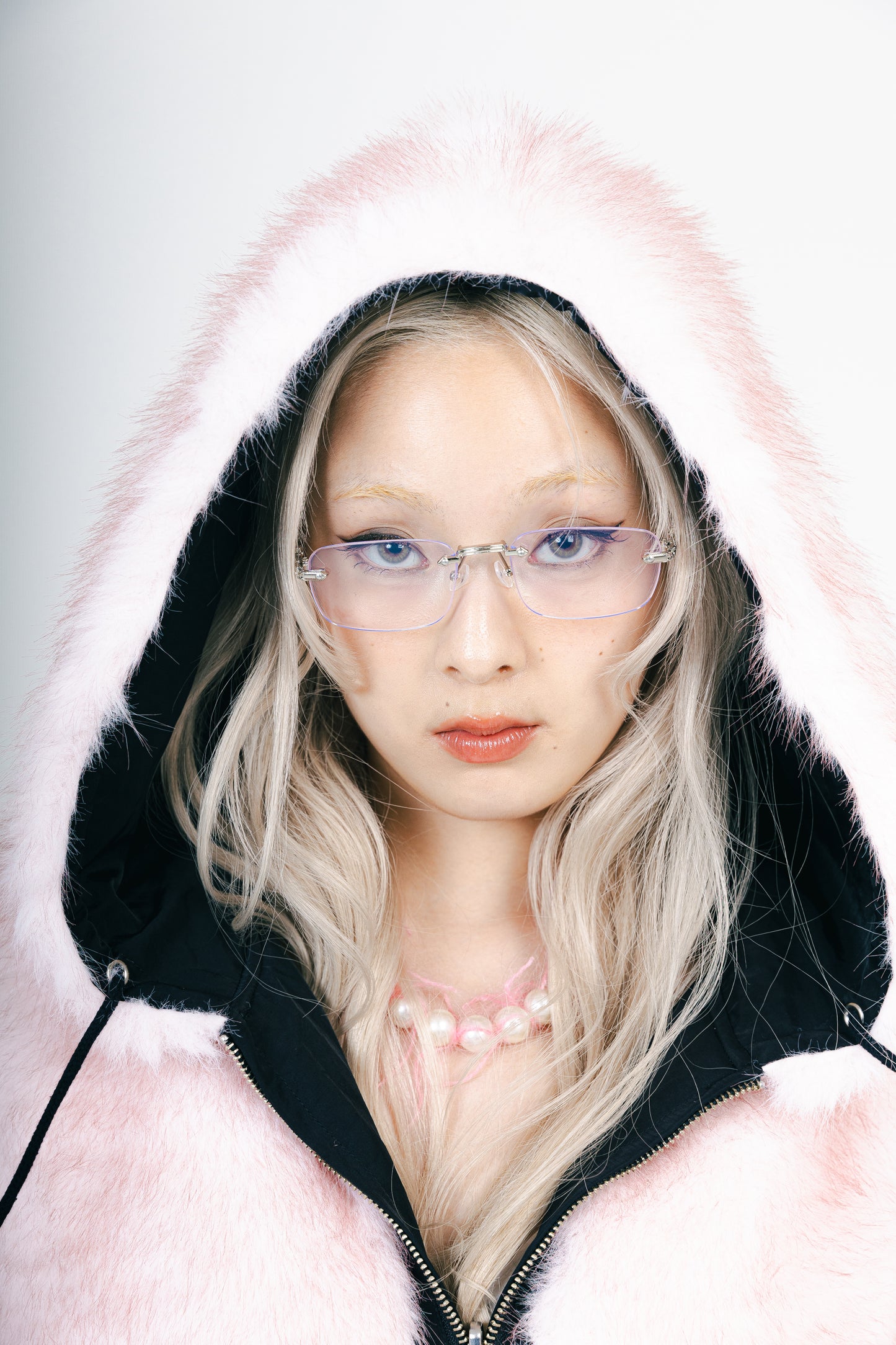 REVERSIBLE FUR BLOUSON (BLACK)