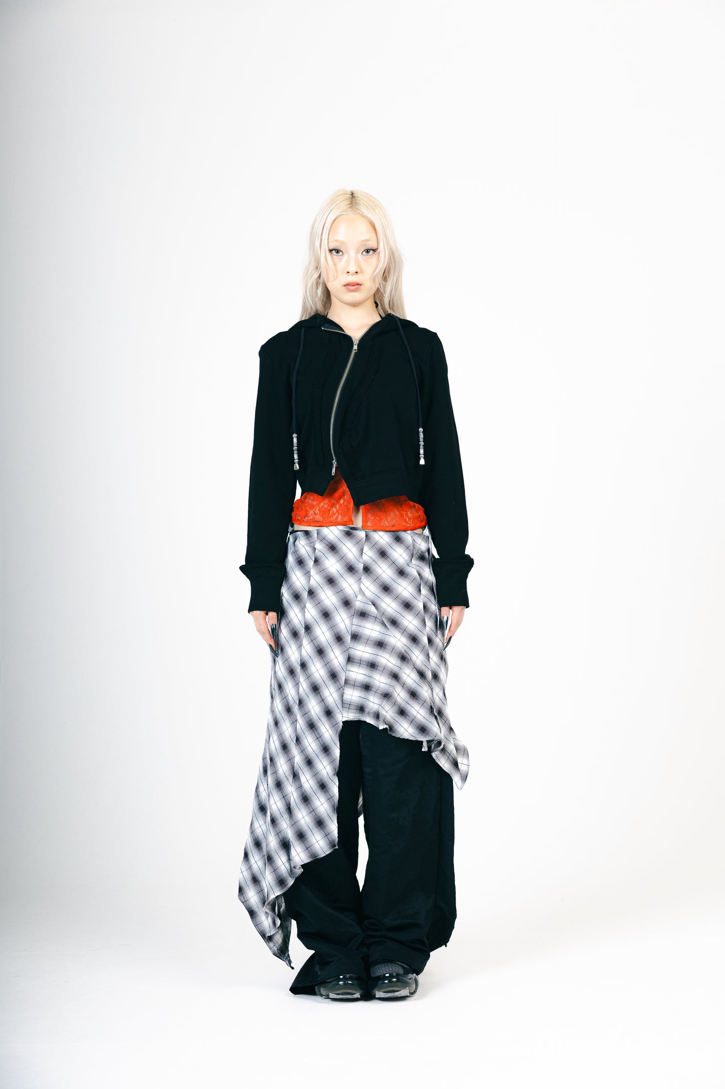 WAVE ZIP PARKA (BLACK)