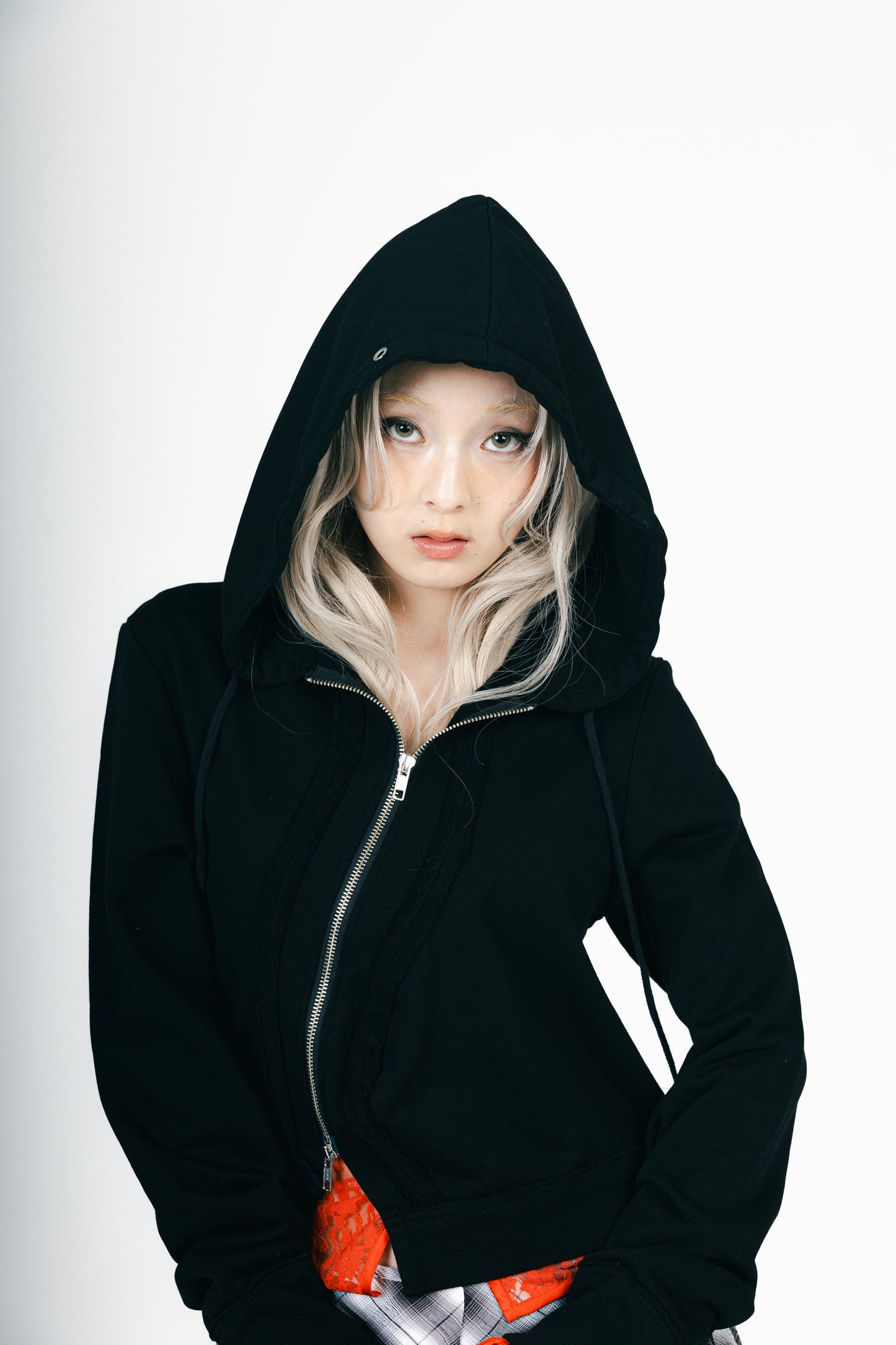 WAVE ZIP PARKA (BLACK)