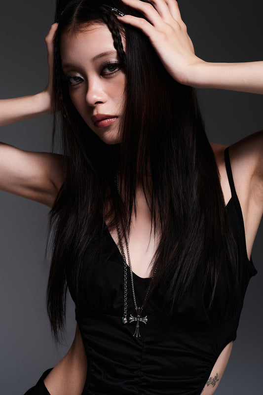 CAMI BODY SUIT（BLACK）