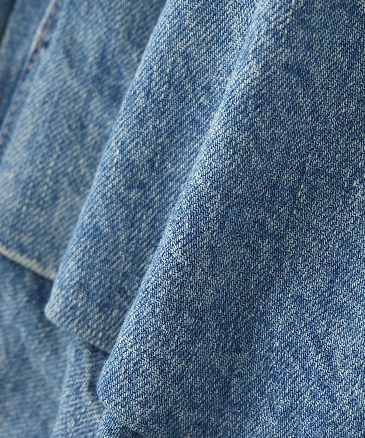 DENIM CUT-OUT PANTS (INDIGO)