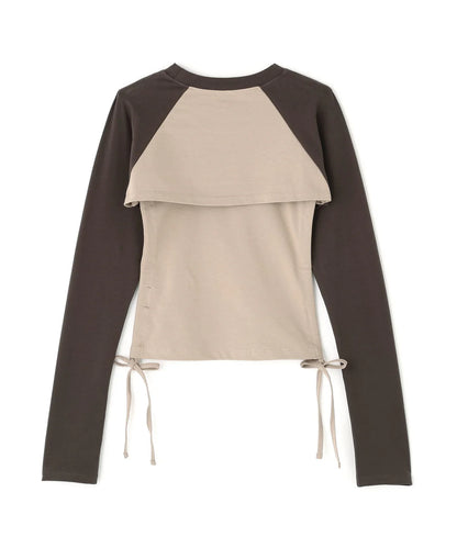 3WAY DESIGN TOPS (BROWN)