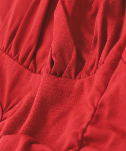 CAMI BODY SUIT（RED）