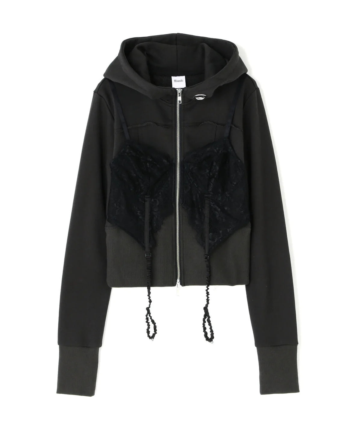 Lingerie docking Hoodie（black）