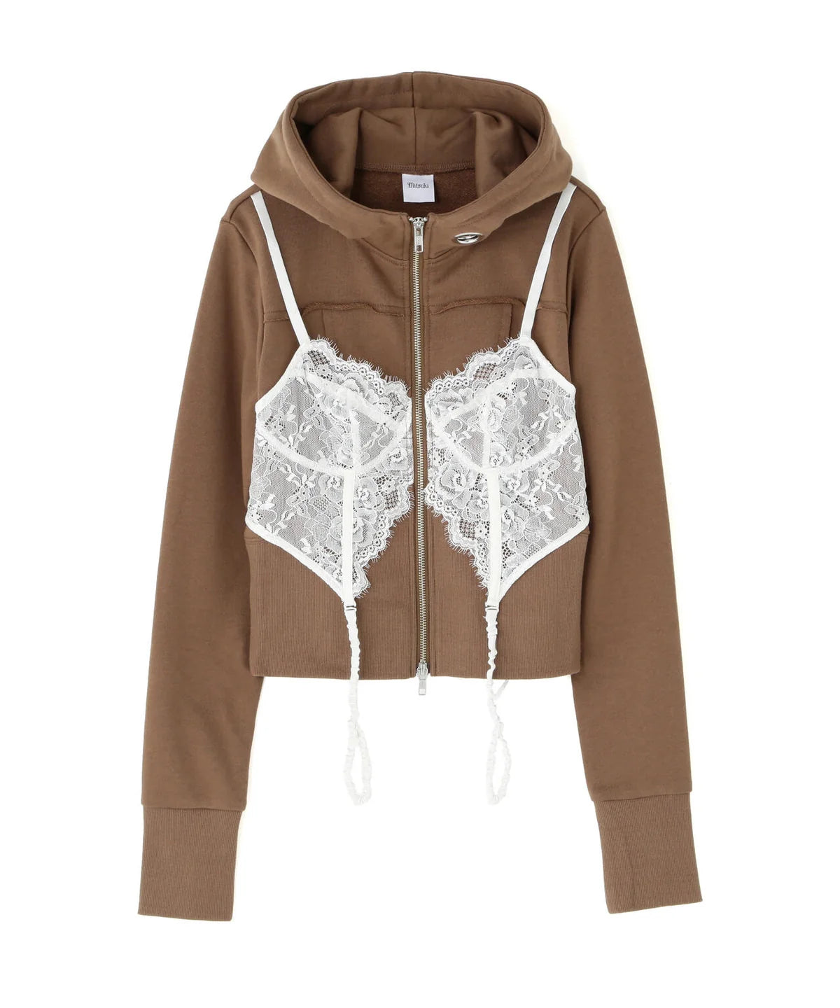 Lingerie docking Hoodie（cocoa）