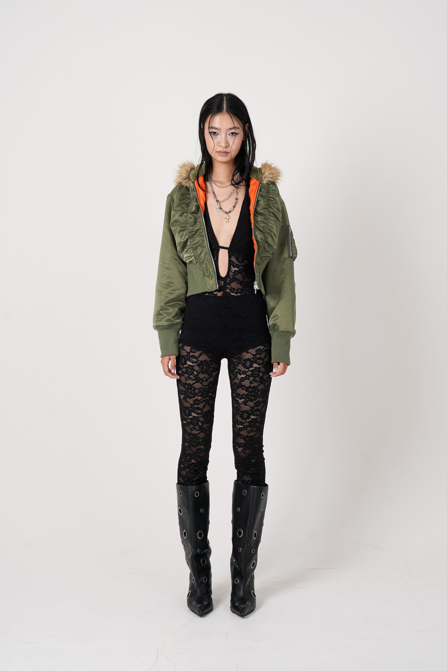 Design Rib N-2B Jacket (khaki)