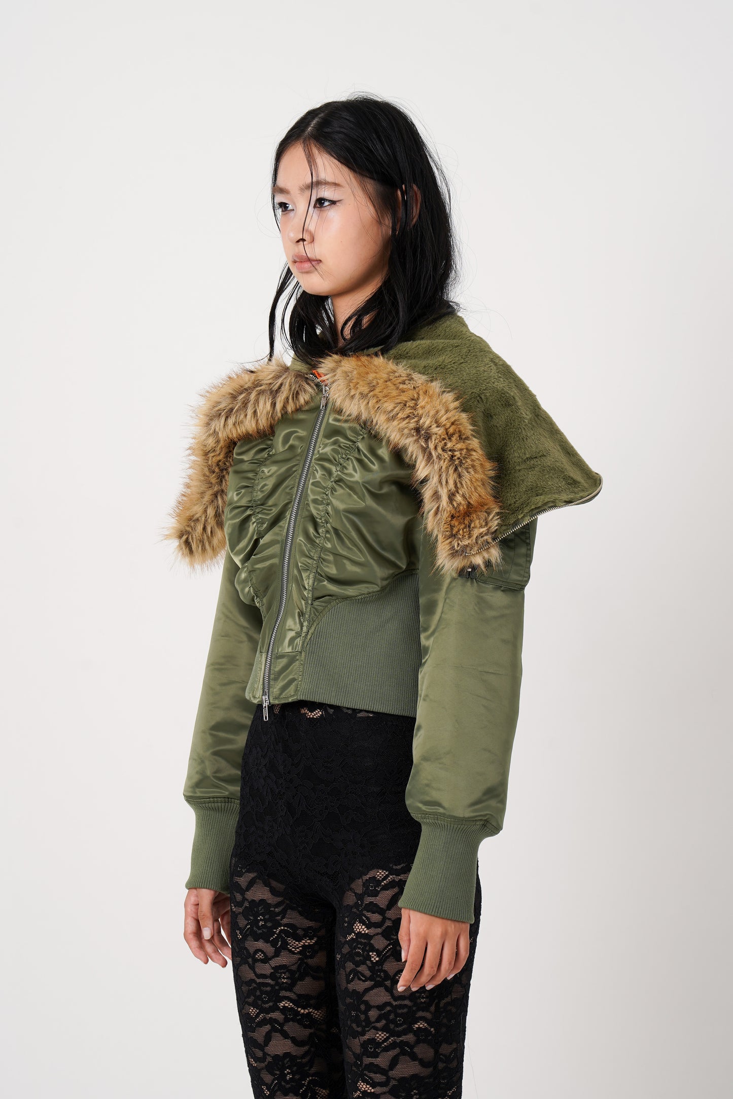 Design Rib N-2B Jacket (khaki)