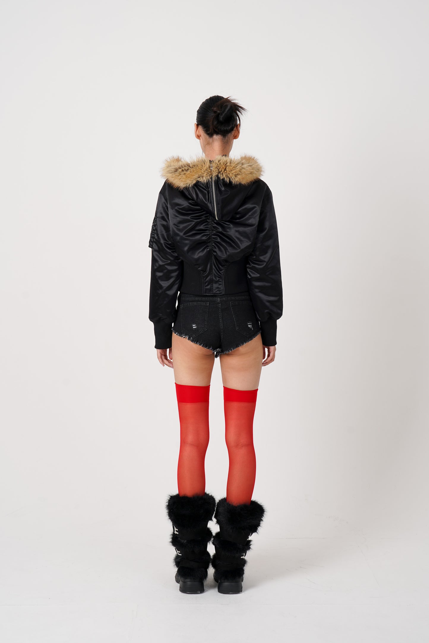 Design Rib N-2B Jacket (black)