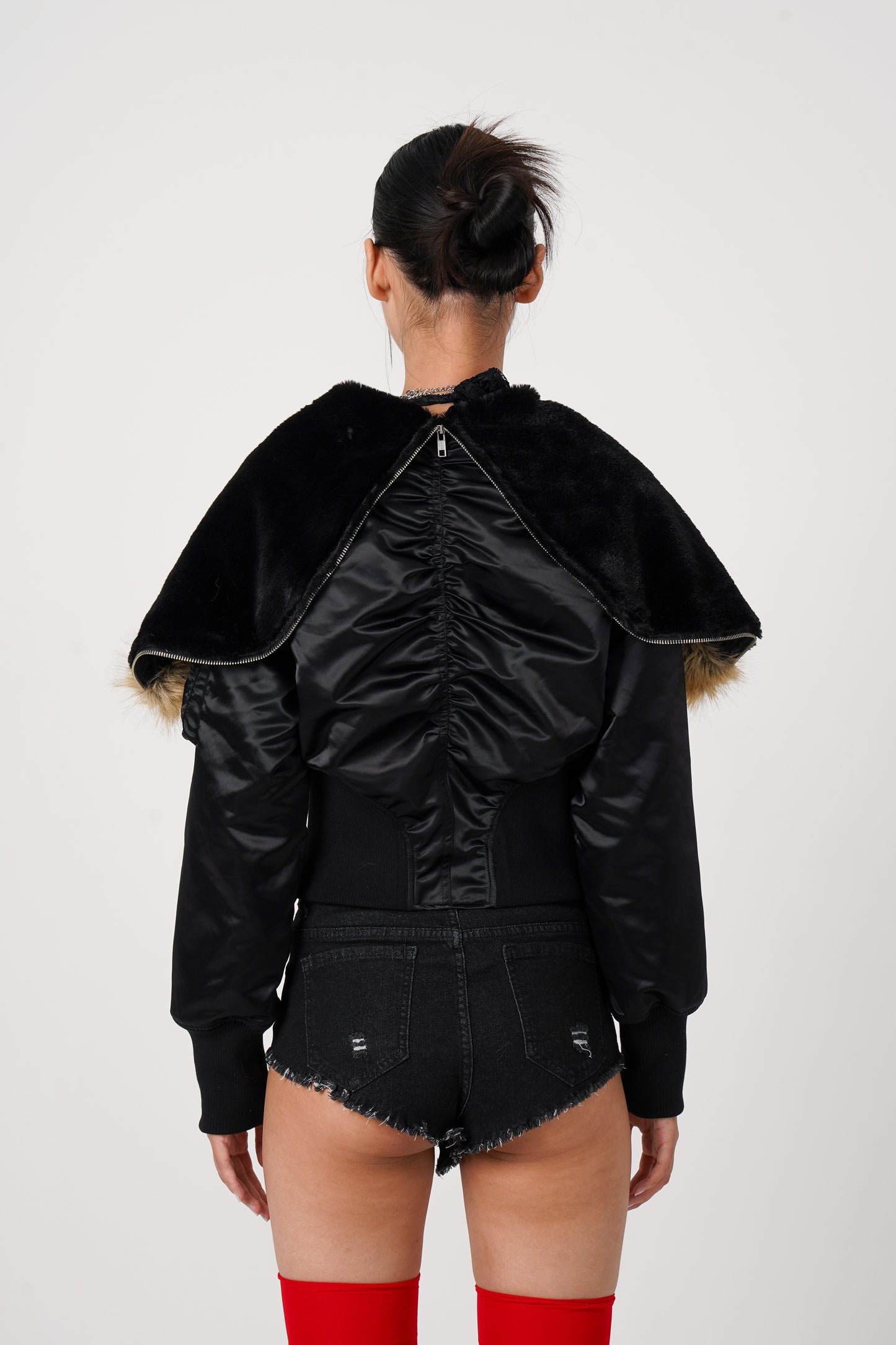 Design Rib N-2B Jacket (black)
