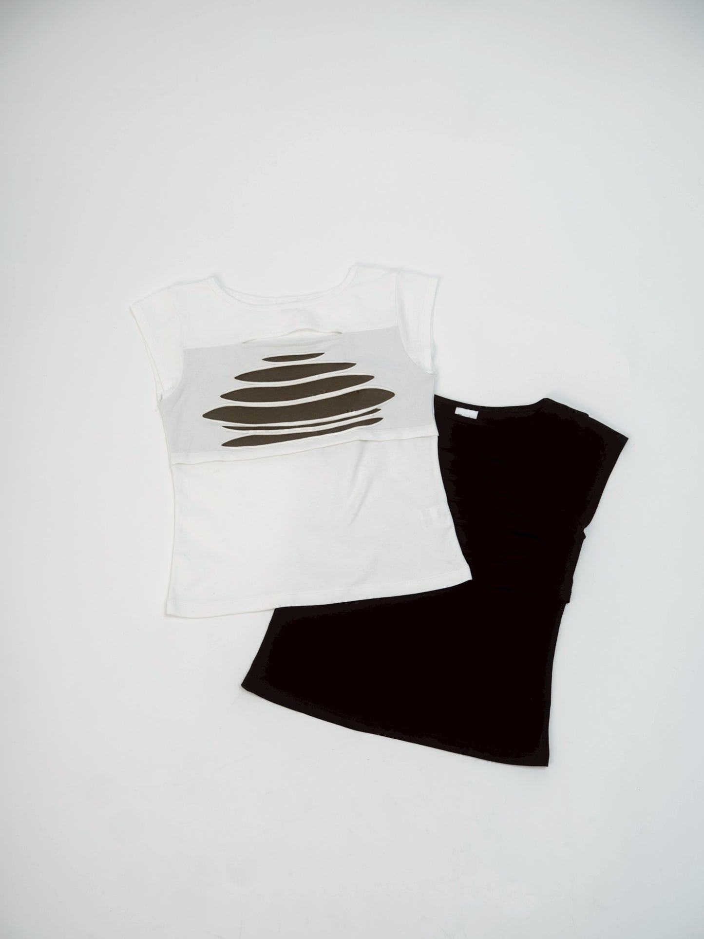 Slit Design T-Shirt