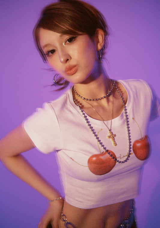Cherry Bra T -Shirt